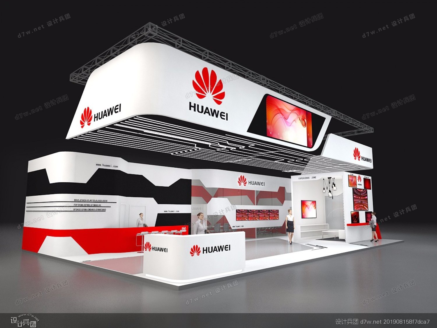 huawei华为展台