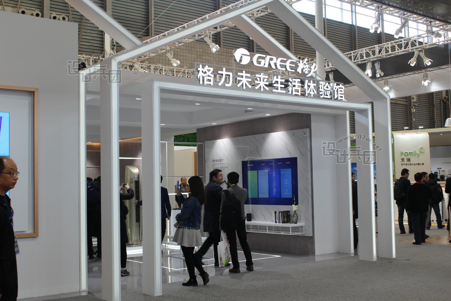 格力—2017上海家电博览会 设计兵团_展厅_博物馆设计_展览设计