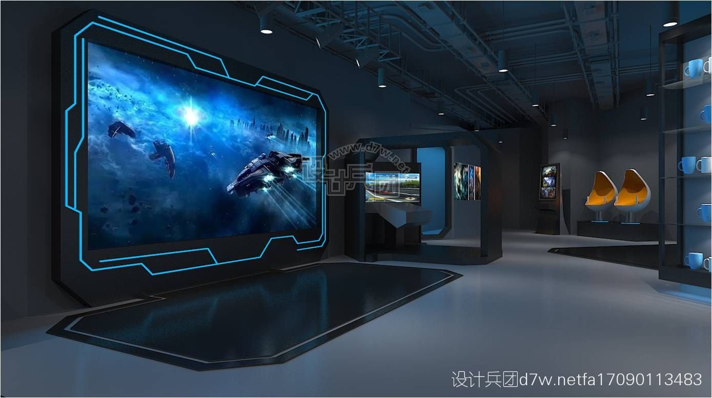 广州市某SONY—VR展厅|空间|展示设计 |JRYOO - 原创作品 - 站酷 (ZCOOL)
