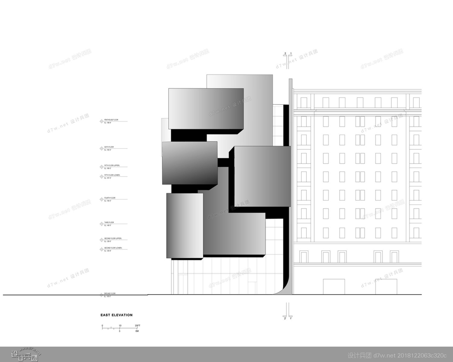 ad经典罗森塔尔当代艺术中心扎哈哈迪德事务所zahahadidarchitects