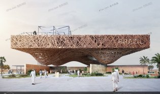2020年世界博览会巴西馆“漂浮树枝”效果图公布